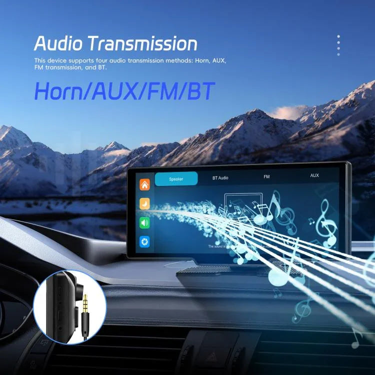 4K HD 차량용 녹화기 차량용 내비게이터 CarPlay 차량 중앙 모니터, A4473