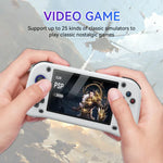 G28 휴대용 오픈소스 게임 콘솔 4.3인치 HD IPS 스크린, ARM 쿼드코어 Cortex-A7 1.3GHz, 64GB