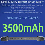 7.0 Inch Handheld Open-Source Game Console With High-Definition Arcade Battles, P5 White, P5 Black, P5 Blue Red, P5 White Doubles Version, P5 Black Doubles Version, P5 Blue Red Doubles Version