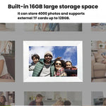 10.1 inch WiFi Touch Digital Photo Frame Landscape/Portrait Standing Photo Transfer Smart Display