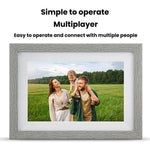 10.1 inch WiFi Touch Digital Photo Frame Landscape/Portrait Standing Photo Transfer Smart Display