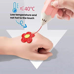 FUNJOY CH415-14 충전식 3D 프린팅 펜, 표시등 포함, 어린이용 저온 3D 입체 펜, 핑크+4롤, 핑크+14롤, 블루+4롤, 블루+14롤, 퍼플+4롤, 퍼플+14롤