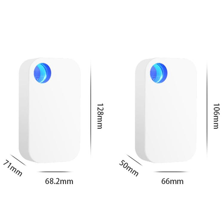 GL-130 홈 벽걸이 저소음 음이온 공기 청정기 LED 라이트 포함, US 플러그, EU 플러그