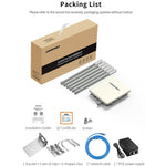 COMFAST CF-WA937 WiFi 6 3000Mbps 야외 액세스 포인트 듀얼 밴드 고출력 무선 AP 2.5G 이더넷 포함, EU 플러그, US 플러그