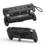 ASUS ROG Xbox Ally / Ally X 콘솔용 JYS 풀커버 케이스 TPU 베이스 및 하드 ABS 상단 쉘, 킥스탠드 포함, 풀커버 케이스