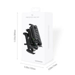 ASUS ROG Xbox Ally / Ally X 콘솔용 JYS 풀커버 케이스 TPU 베이스 및 하드 ABS 상단 쉘, 킥스탠드 포함, 풀커버 케이스