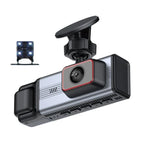 3.16인치 HD 1080P 적외선 야간 시야 차량용 DVR, 전면 + 내부 (Wi-Fi 없음), 전면 + 내부 + 후면 (Wi-Fi 없음), 전면 + 내부 + Wi-Fi 연결, 전면 + 내부 + 후면 + Wi-Fi 연결