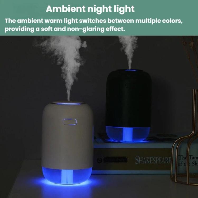 Mini Colorful Light USB Humidifier Car Portable Home Office Desktop Mist Humidifier, H03
