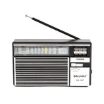 BAIJIALI BJL-667 FM AM SW 멀티밴드 라디오 독립 노브 휴대용 라디오, BAIJIALI BJL-667