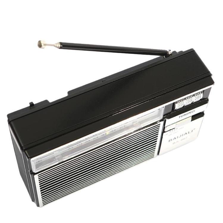 BAIJIALI BJL-667 FM AM SW 멀티밴드 라디오 독립 노브 휴대용 라디오, BAIJIALI BJL-667