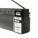 BAIJIALI BJL-667 FM AM SW 멀티밴드 라디오 독립 노브 휴대용 라디오, BAIJIALI BJL-667