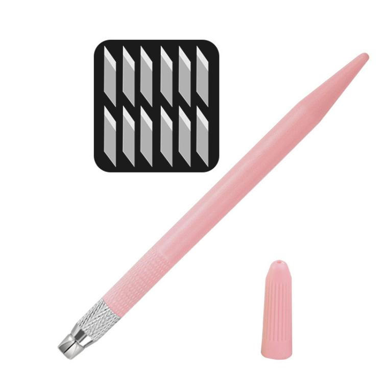14개 세트 고무 도장 종이 절단 조각 칼 DIY 과일 조각 칼, 핑크, 블랙, 그린