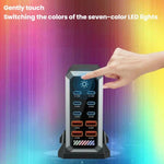 6 타입-C + 4 USB 멀티포트 660W 고출력 충전기, 갈륨 나이트라이드 데스크탑 충전기, 미국 플러그, 영국 플러그, 유럽 플러그, 호주 플러그