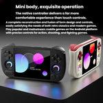 AYANEO Pocket AIR 미니 4.2인치 60Hz LCD 스크린 안드로이드 11 핸드헬드 게임 콘솔, 홀 효과 조이스틱 게임 플레이어, 화이트 2G+32G, 블랙 2G+32G, 레트로 3G+64G, 화이트 3G+64G, 블랙 3G+64G