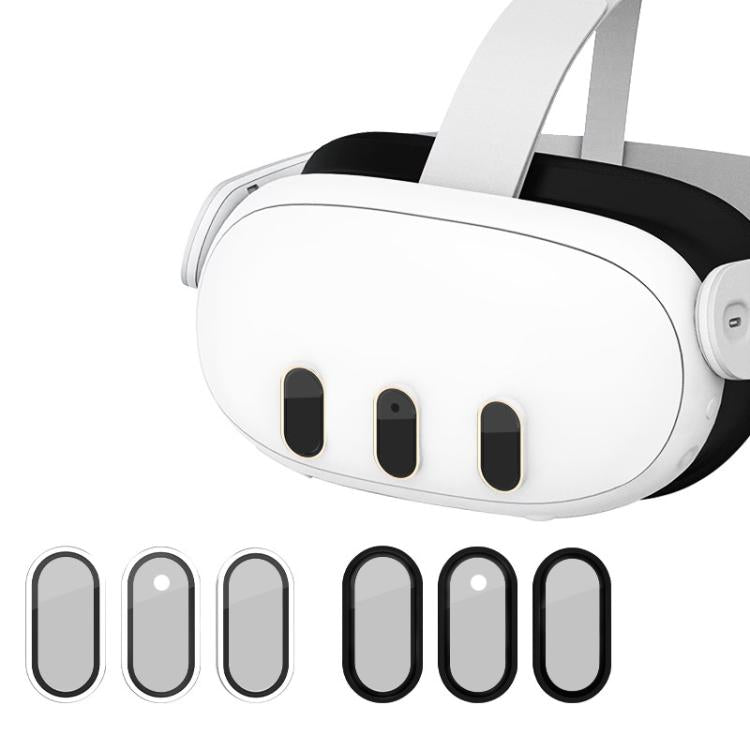 For Meta Quest 3 Titanium Alloy Lens Protector Anti-Blast Tempered Glass Screen Protector VR Headset Accessories