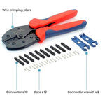 MC4 PV Tool Kit Crimping Pliers, Spanner, PV Connector, Tool Bag, 24 in 1