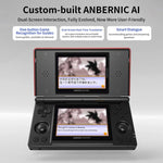 ANBERNIC RG DS 플립 듀얼 스크린 핸드헬드 게임 콘솔 4인치 IPS 터치스크린 AI 게임 기기 3+32G
