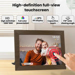 MSR-F1004 10.1인치 WiFi 지원 자동 회전 스마트 클라우드 포토 프레임 IPS HD 터치 스크린, 미국 플러그, 유럽 플러그