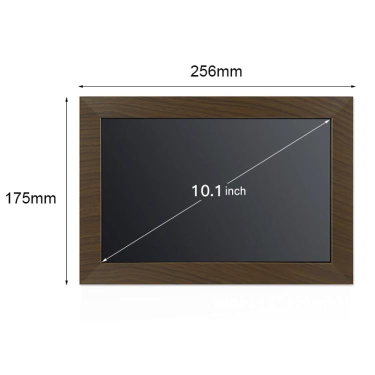 MSR-F1004 10.1인치 WiFi 지원 자동 회전 스마트 클라우드 포토 프레임 IPS HD 터치 스크린, 미국 플러그, 유럽 플러그