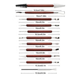 Clay Tools Set Stainless Steel Sculpting Carving Knives with Rosewood Handles for Polymer Clay, Pottery, Modeling, DIY Crafts, 17 In 1