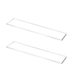 13인치 약장 아크릴 선반 교체용 선반 2개 세트, 2개 세트, 4개 세트