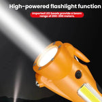 Multifunctional Emergency High-Intensity Magnetic COB Work Light with Car Safety Hammer