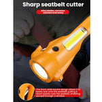 Multifunctional Emergency High-Intensity Magnetic COB Work Light with Car Safety Hammer