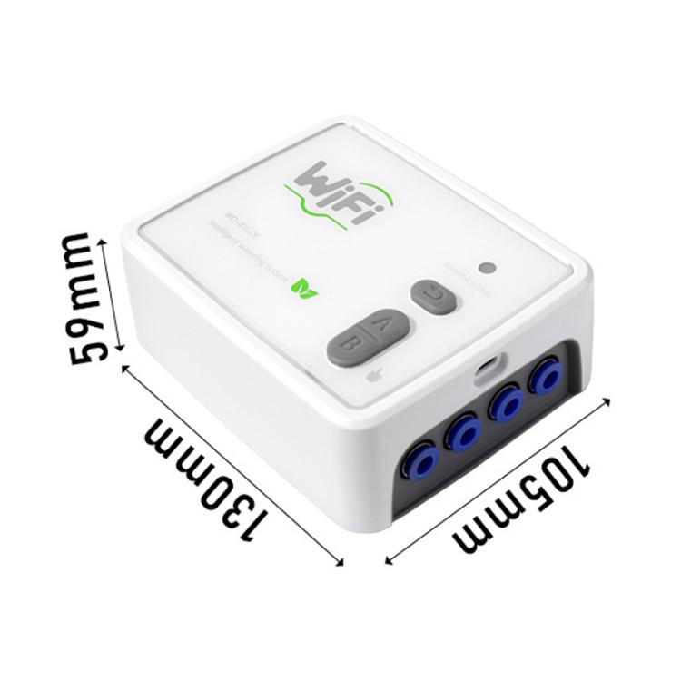 WIFI 스마트 듀얼 펌프 자동 급수 시스템 휴대폰 원격 제어 급수 장치, 조절 가능한 점적 화살 USB, 조절 가능한 점적 화살 US 플러그, 조절 가능한 점적 화살 UK 플러그, 투명 점적 화살 USB, 투명 점적 화살 US 플러그