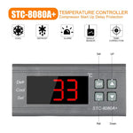 STC-8080A+ 해동 기능 및 알람이 있는 냉장용 디지털 온도 조절기, 냉장고, 상업용 냉동고용, STC-8080A+ 220V