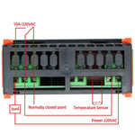STC-100A 온실, 소/중형 냉장고용 난방 및 냉방 디지털 온도 조절기, STC-100A 220V