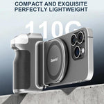 Desiontal GP-06 Magnetic Retractable Phone Shooting Grip Stabilizer Handle For Live Stream & Outdoor Selfie, GP-06