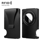 AirTag 2세대 / AirTag 1세대 금속 카드 홀더 RFID 차단 지갑