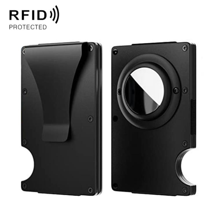 AirTag 2세대 / AirTag 1세대 금속 카드 홀더 RFID 차단 지갑