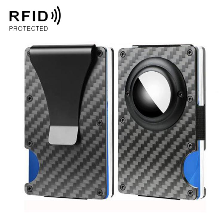 AirTag 2세대 / AirTag 1세대 금속 카드 홀더 RFID 차단 지갑