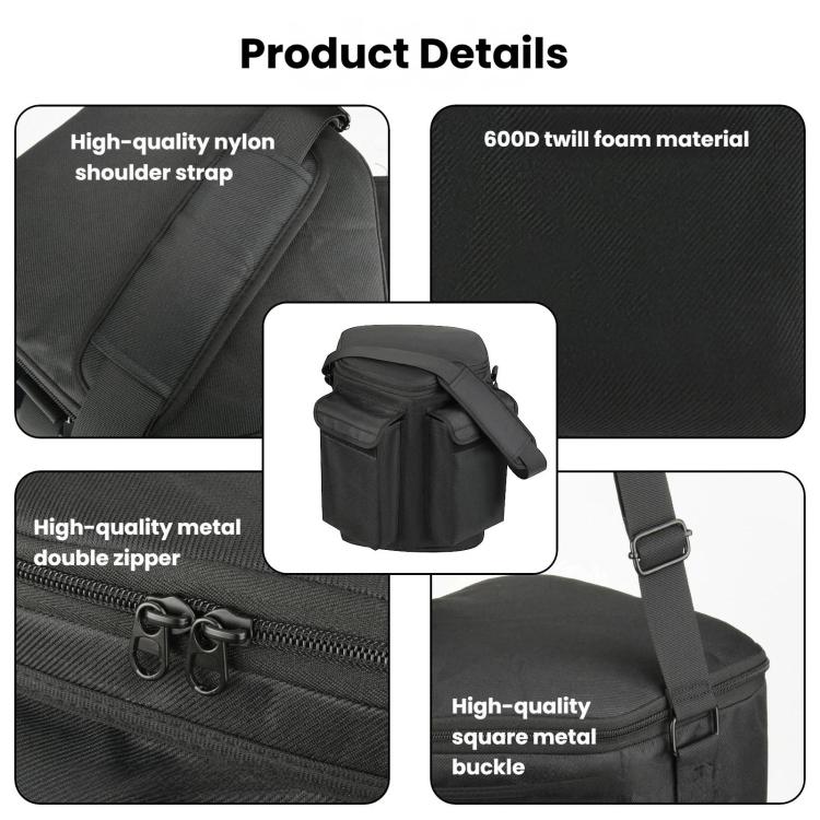 Bose S1 Pro 및 S1 Pro+ 스피커용 듀얼 포켓 숄더 케이스 크로스바디 백