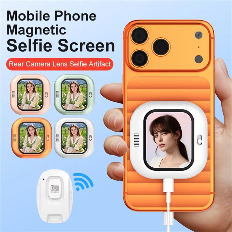 X3 유선 스마트폰 셀카 미러 자석 후면 장착 셀카 디스플레이, X3 유선