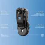 APEXEL TriScope 40X-80X-120X 휴대폰 현미경 듀얼 온도 LED 및 UV 조명 포함, APL-MS3L
