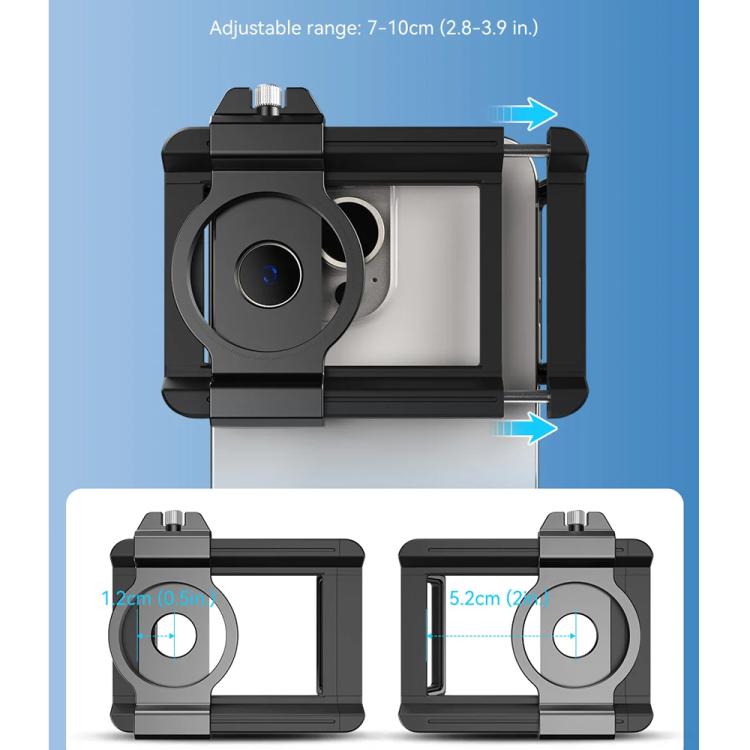 APEXEL TeleCular 50배 망원 렌즈 키트 스마트폰용 360도 볼 헤드 삼각대 및 내부 초점 포함, APL-T50X