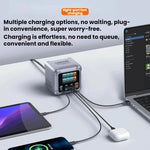 420W GaN 슈퍼 고속 충전 멀티포트 충전기, EU 플러그, US 플러그, UK 플러그, AU 플러그, KR 플러그