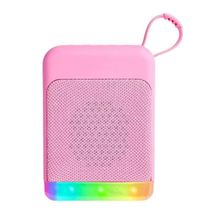 Mini Retro Bluetooth Speaker With RGB Lights TF Card & U Disk Plug-In Desktop Audio