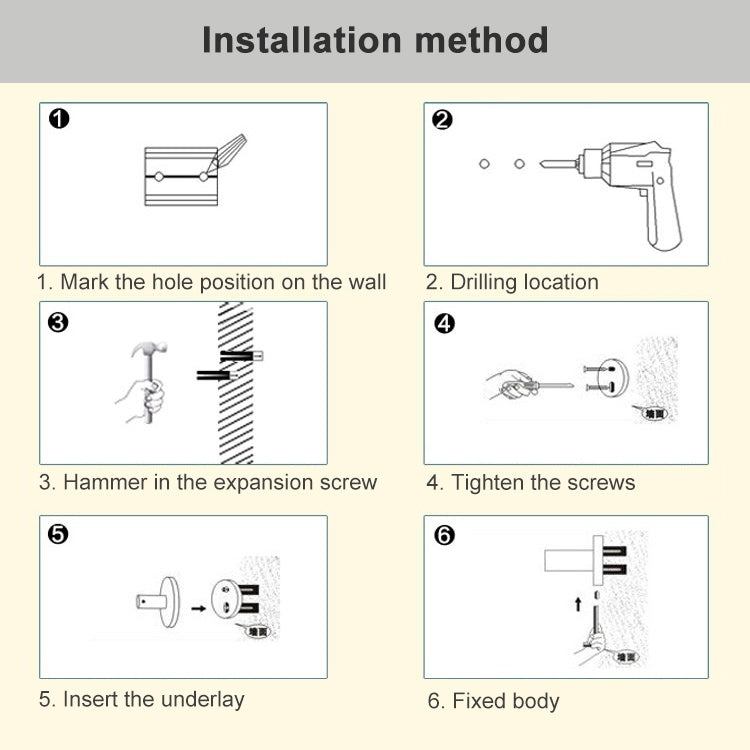스테인리스 스틸 수건걸이 회전식 수건 랙 욕실 주방 벽걸이 수건 광택 랙 홀더, 브러시드 2봉, 브러시드 3봉, 브러시드 4봉, 브러시드 5봉