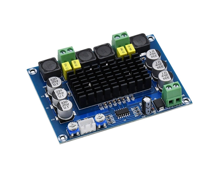 XH-M543 120W+120W 듀얼 채널 스테레오 고출력 디지털 TPA3116D2 오디오 파워 앰프 보드, 120W+120W 듀얼 채널 오디오 앰프