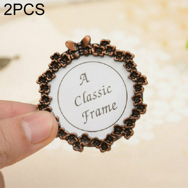 2개 창의적인 금속 빈티지 사진 액자, 사슴, 호박, 울타리, 나비 원형, 파리, 하트 키체인, 사각 키체인, 타원, 레이스 사각, 사랑 원형, 나비 사각, 레이스 하트, 골든 사각, 그레이 사각