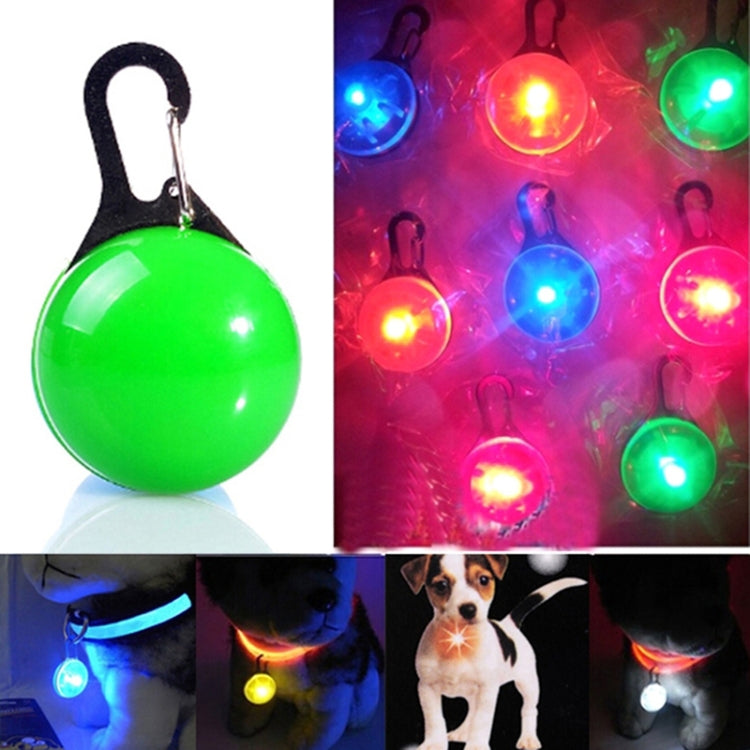 LED 손전등 개 고양이 목걸이 빛나는 펜던트 발광 밝은 장식 목걸이