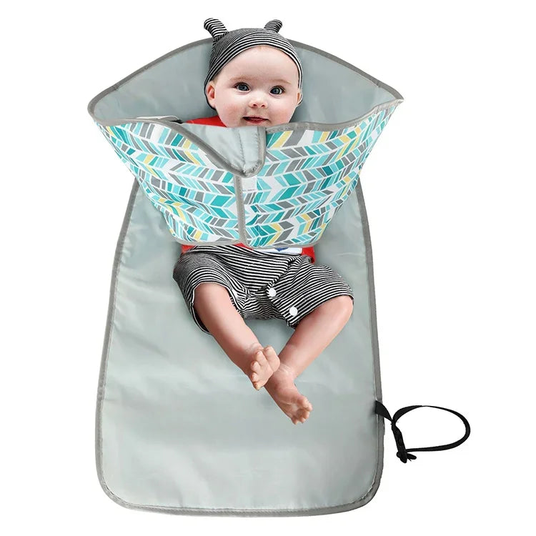 Baby Changing Diaper Pad Portable Folding Waterproof Nursing Pad, One size