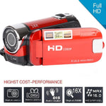 16배 디지털 줌 HD 1600만 화소 홈 여행용 DV 카메라, US 플러그