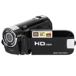 16배 디지털 줌 HD 1600만 화소 홈 여행용 DV 카메라, US 플러그
