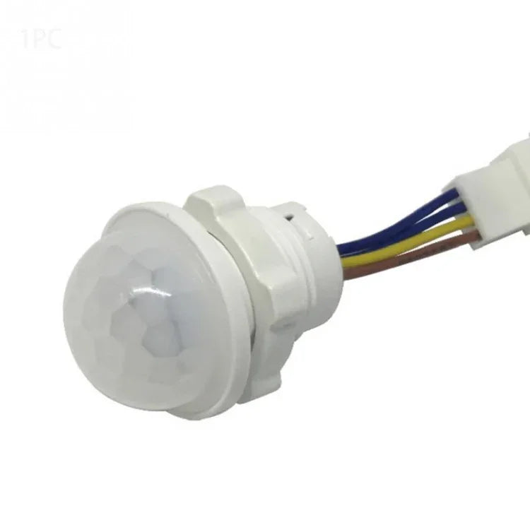 실내외 적외선 조명 모션 센서 시간 지연 PIR 스위치 LED 민감 야간등, AC 220V