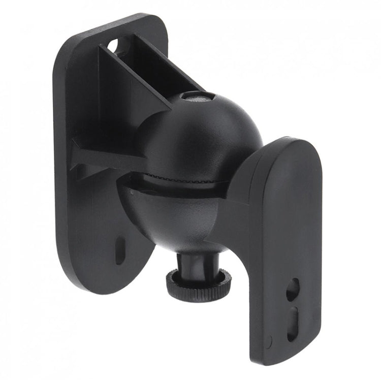 검정색 서라운드 사운드 스피커 벽걸이 브라켓 45도 회전 디자인 TV 벽걸이 8 x 4.5 x 5.8cm 1쌍