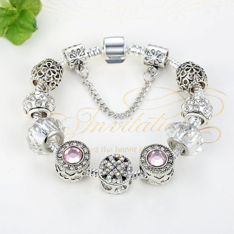 Women Fashion Simple Panjia Opal Crystal Alloy Bracelet, 17cm, 18cm, 19cm, 20cm
